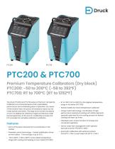 Druck PTC200 and PTC700-1