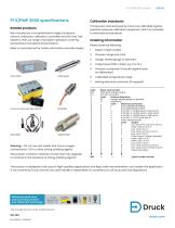 Druck PTX/PMP 3000 series Amplified Aerospace Pressure Transducers-4