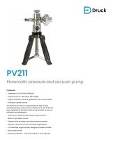Druck PV211 Pneumatic Pressure and Vacuum Pump-1