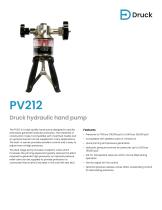Druck PV212 Hydraulic Hand Pump-1