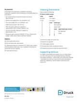 PDCR 1800 transducer (mV output) and PTX 1800 transmitter (4 to 20 mA output) - 1800 series-5