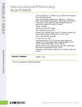 Data Acquisition & PCM Encoding Model PCM890 - 4