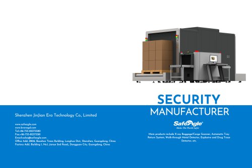 Safeagle® Catalog-X-ray Screening Tray Return System