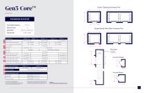Gen3™ elevator HOISTWAY DIMENSIONAL DATA - 3
