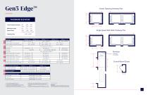 Gen3™ elevator HOISTWAY DIMENSIONAL DATA - 4