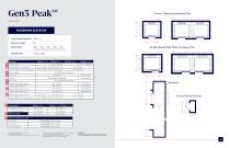 Gen3™ elevator HOISTWAY DIMENSIONAL DATA - 6