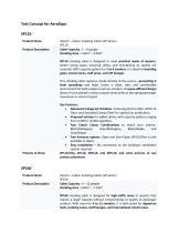 Longhi Air_Text Concept for AeroExpo