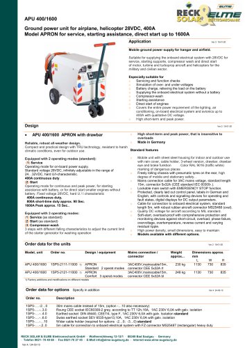 APU 400 / 1600