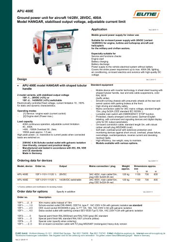 APU 400 E