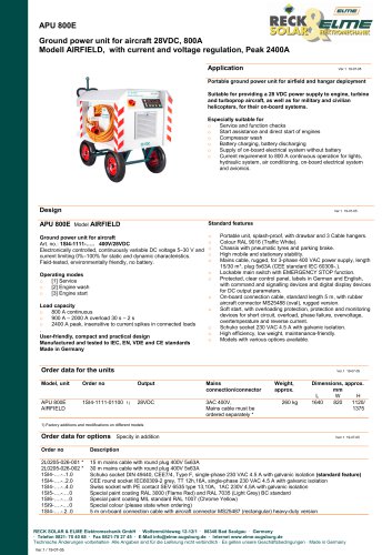 APU 800 E