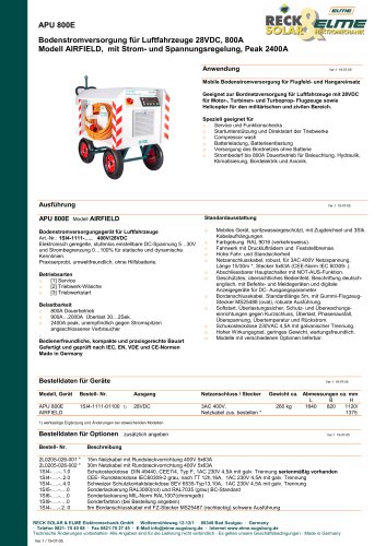 APU 800 E