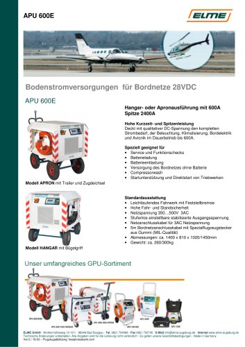 APU600E