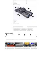 Argustec Handheld Binocular Night Vision Goggles Laser Range Finder Thermal Scope-2