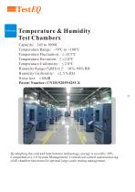 Temperature & Humidity Test Chambers-1