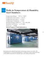 Walk-in Temperature & Humidity Test Chambers-1