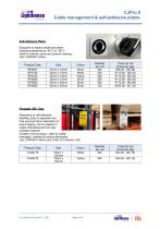CJ Pro II - Cable Management & SA Plates Consumables Pricelist-2