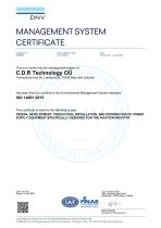 Certification 14001-1