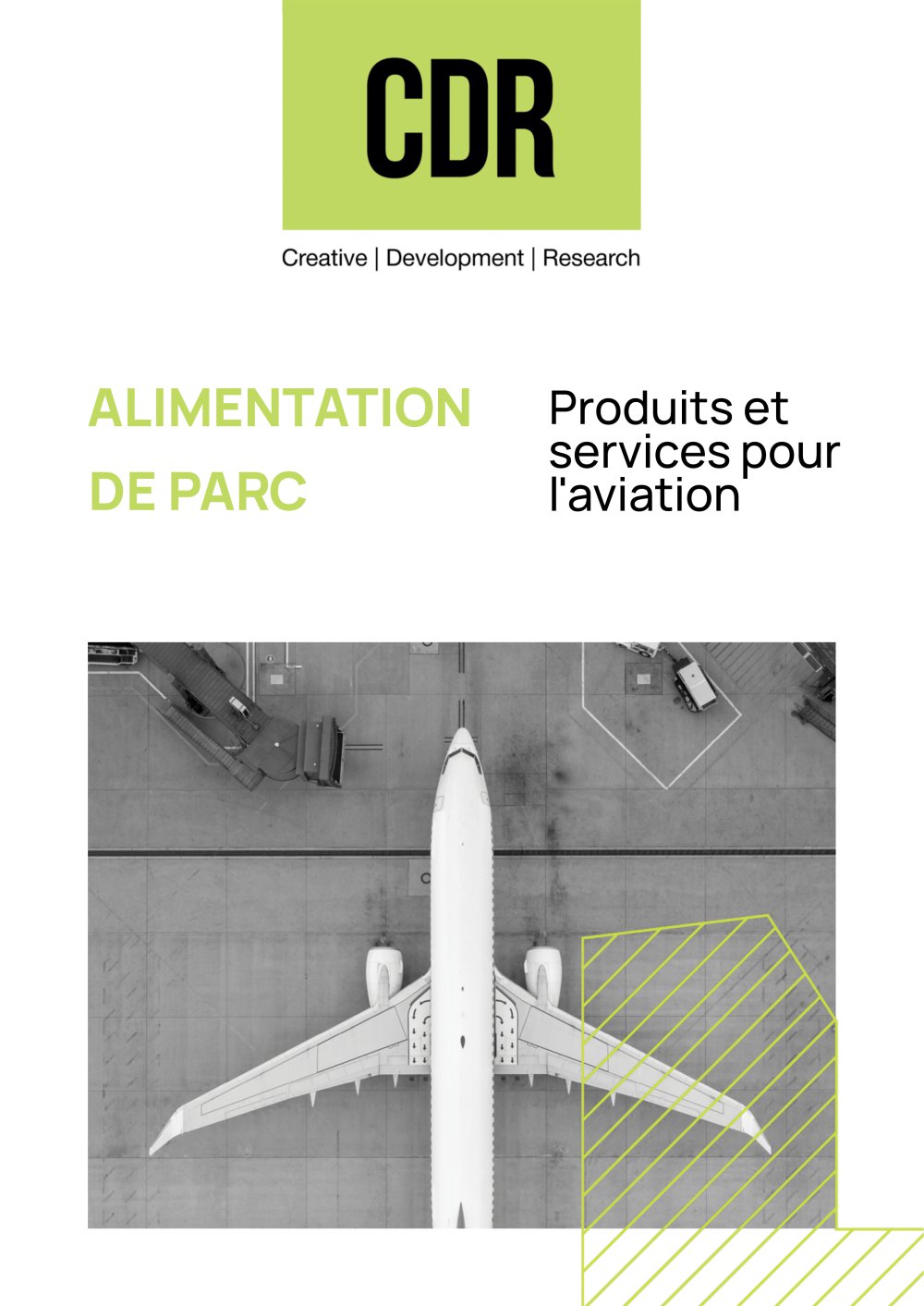 GROUND POWER. Products and Services for Aviation - C.D.R Technology