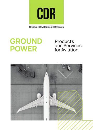 GROUND POWER. Products and services for  aviaion
