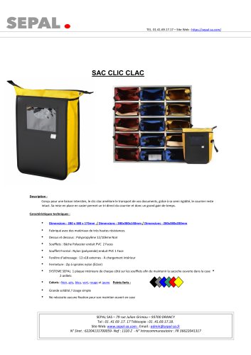 SAC CLIC CLAC