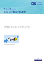 Variable flow rate controllers VRE-1