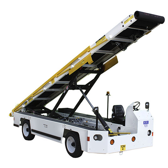 Esteira de carga e descarga de bagagens autopropelida 660 TEXTRON