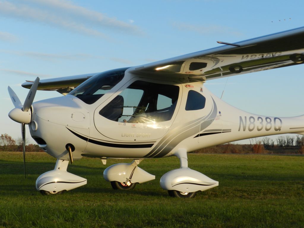 Aeronave leve esportiva de 2 lugares ctls flight design general