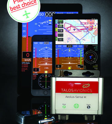 Receptor ADS-B - Aeolus-Sense 3C - Talos Avionics P.C. - Meteorológico ...