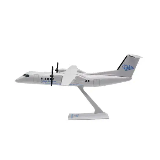 Maquete de avião 1/100 - FOKKER DASH-8 - Long Prosper Enterprise