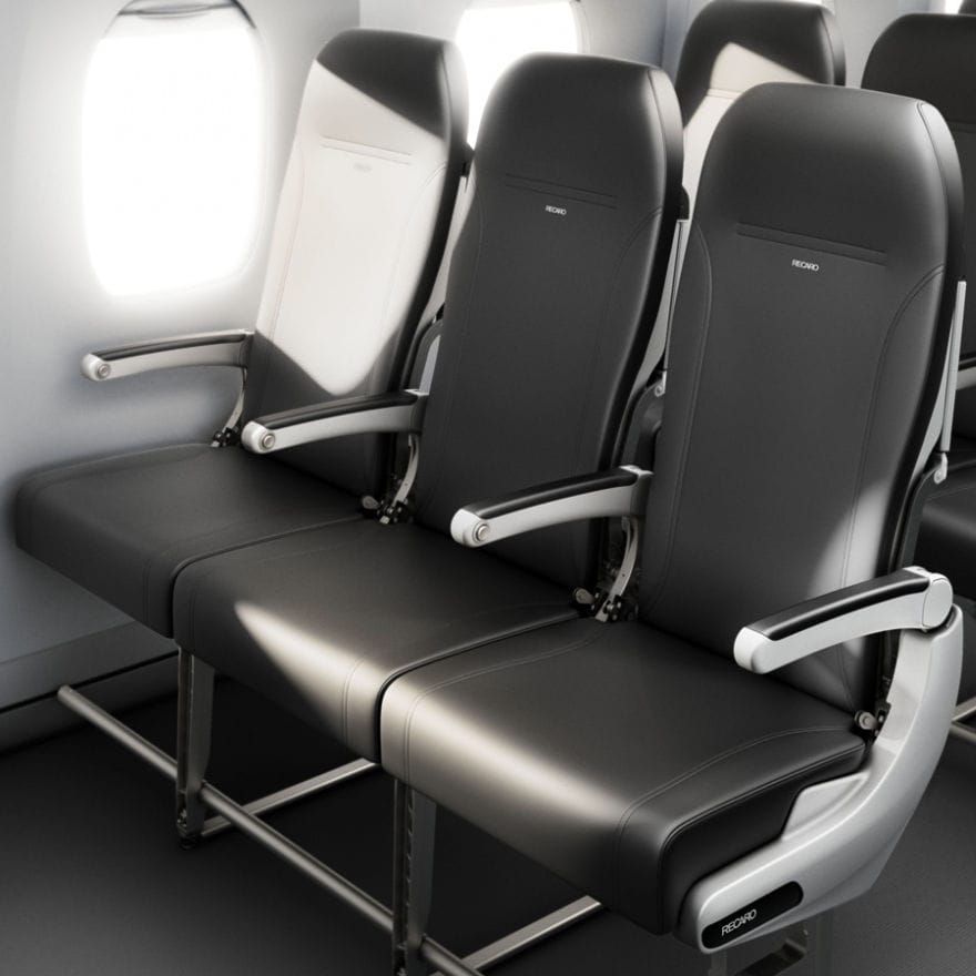 Assento para cabine de avião - BL3530 - RECARO Aircraft Seating GmbH ...