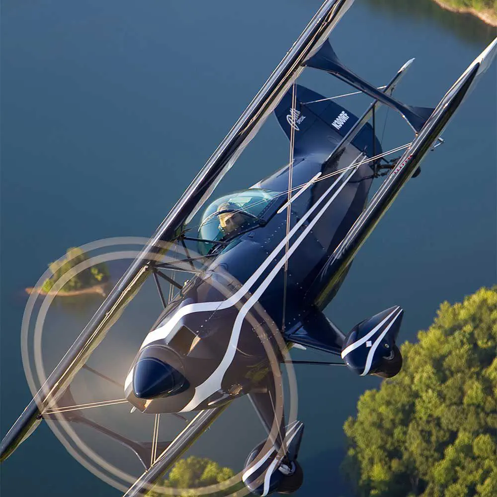 Avião acrobático - Pitts S-2C - Aviat Aircraft, Inc. - monomotor