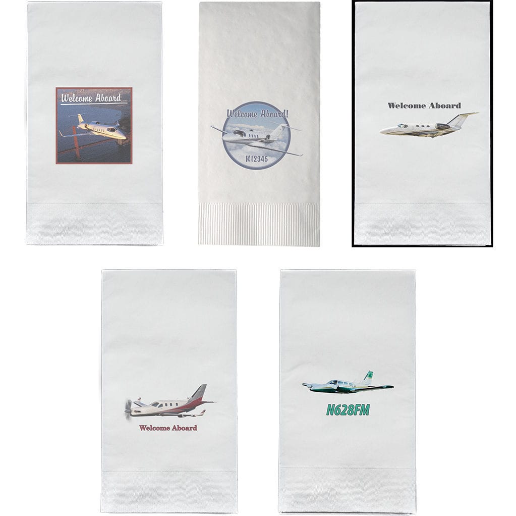 Lenço umedecido para cabine de avião DGT American Cabin Supply