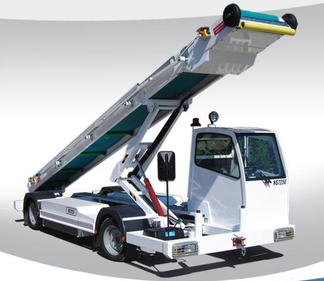 Esteira de carga e descarga de bagagens autopropelida NS E series