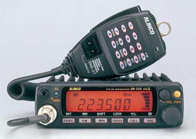 Transceptor de rádio VHF - DR-235TMKIII - Alinco - UHF / para