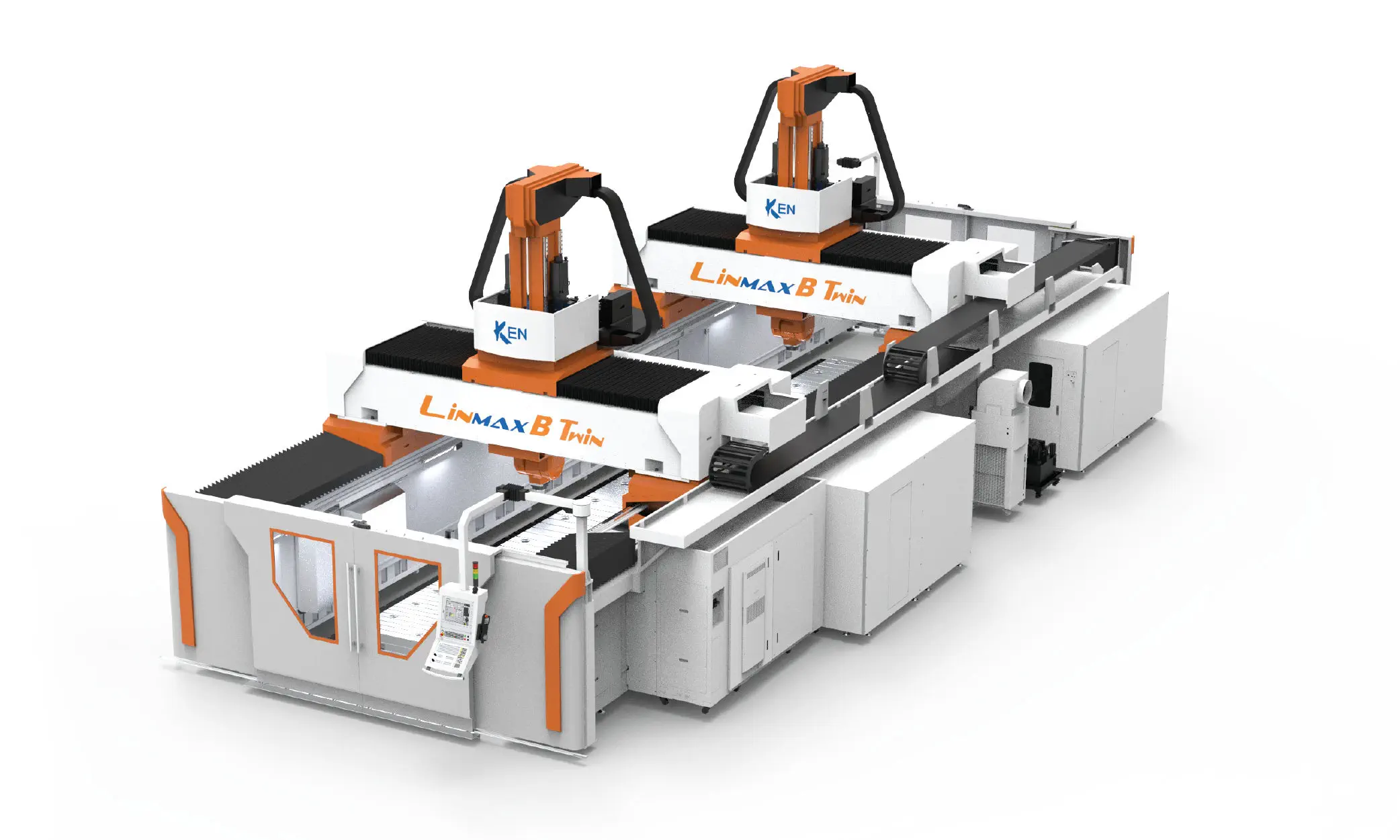 Centro de usinagem de 5 eixos - Linmax BTwin series - KEN ICHI