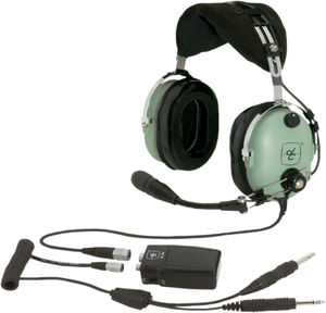 headset para avião