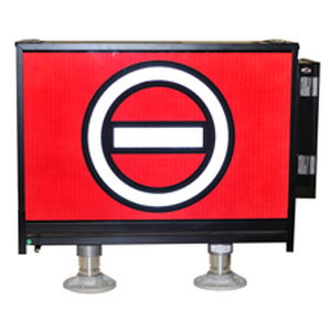 placa de sinalização / estática / para pista / de LED
