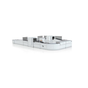 transportador de rolos / de bagagens / modular / para aeroporto