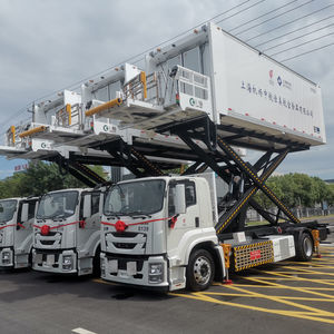 caminhão pantográfico de catering para aeroporto
