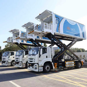 caminhão pantográfico de catering para aeroporto