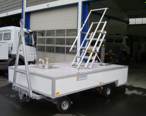 caminhão de limpeza de toaletes de arrasto 1