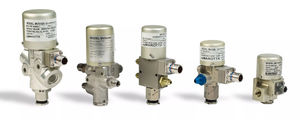 válvula solenoide para aeronave / para combustível / para fluidos hidráulicos / para gás