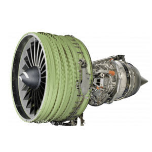 motor turbofan para avião comercial