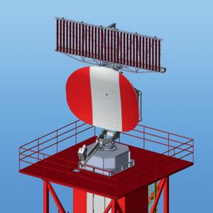 radar de vigilância / de aproximação / secundário / primário