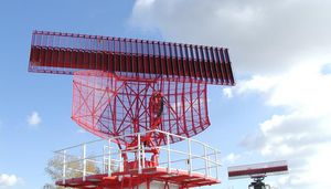 radar de vigilância / primário / para aeroporto