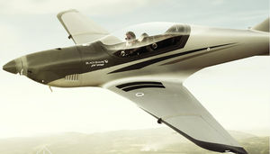 avião ultraleve de 2 lugares / monomotor / com motor de 4 tempos