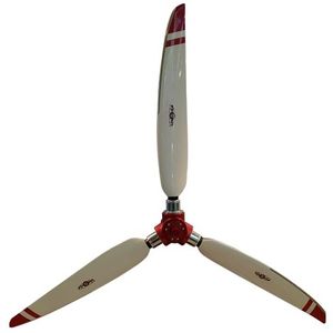 hélice de aeronave com sentido de rotação horário 1