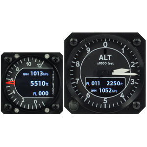 altímetro eletrônico / em pés / para avião