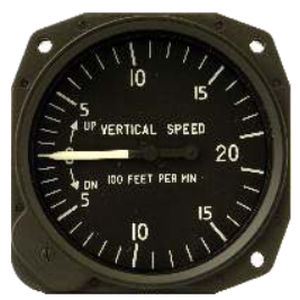 variômetro analógico / para avião
