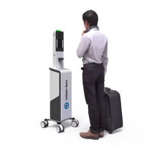 totem de check-in com captura biométrica